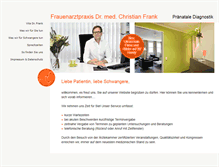 Tablet Screenshot of dr-christian-frank.de